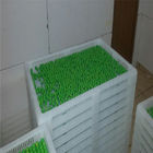 Bandejas plásticas empilháveis de pouco peso do produto comestível/bandeja refrigerando 762*495*55mm