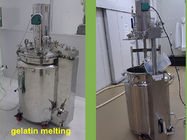 Máquina da cápsula de gelatina com gelatina móvel Melter/tanque de serviço