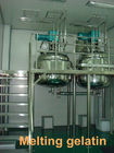 misturador farmacêutico da cor da gelatina da maquinaria 5kw com sistema de levantamento hidráulico