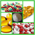 Gelatina farmacêutica da categoria para a medicina e a nutrição, materiais comestíveis