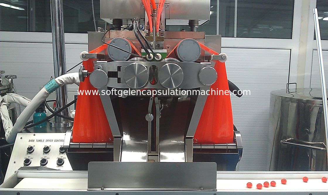 Máquina da capsulagem de Softgel da escala, máquina de enchimento líquida S406 de Softgel