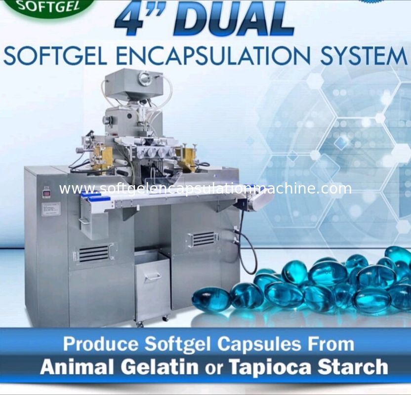 Máquina automática da capsulagem de Vgel Softgel para o óleo Fiiing da cápsula
