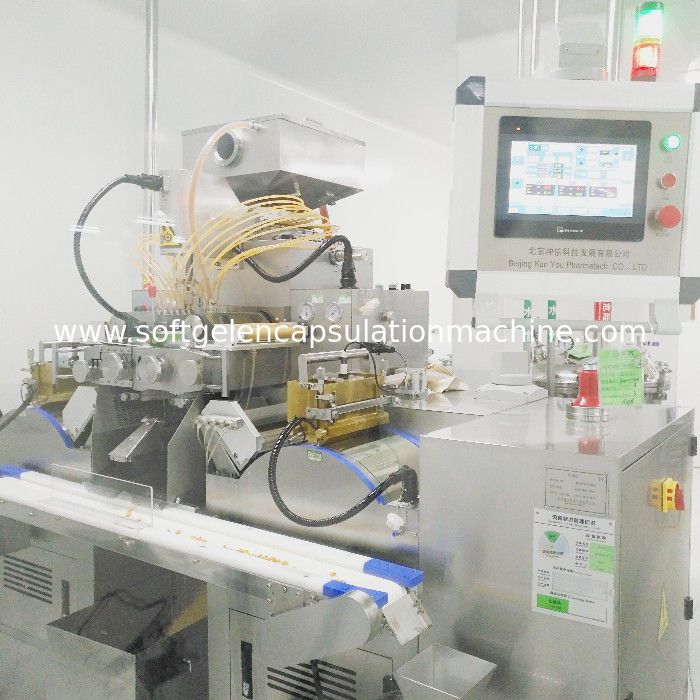 Fábrica de máquina macia do enchimento da cápsula da escala grande do azeite de CBD com diagnóstico de falhas