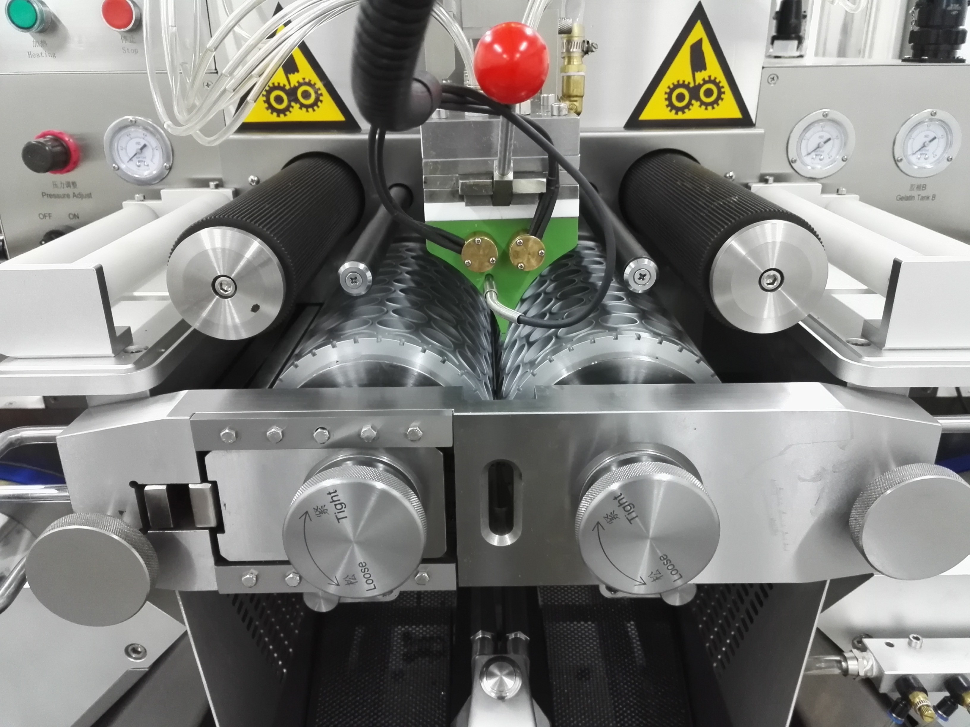 7 polegadas Softgel 	Máquina automática da capsulagem de Vgel para o óleo de CBD/o óleo sementes da uva