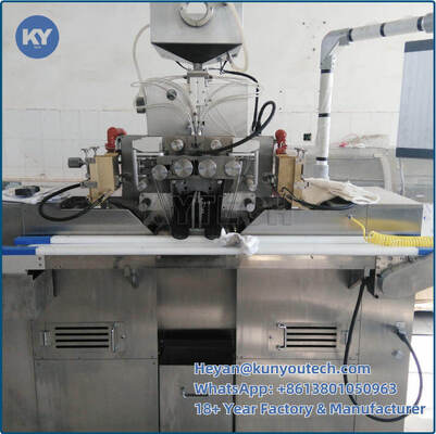 Qualidade 3 Kw Small Batch Soft Capsule Making Machine For Laboratory Fábrica