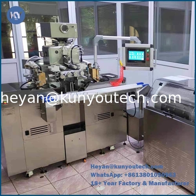 Qualidade  Full Automatic Soft Capsule Making Machine with 10 Plungers and 43470pcs/hour Capacity for GMP Compliant Production Fábrica