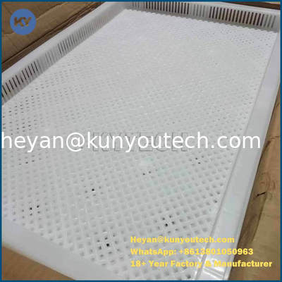 Qualidade  Softgel Capsules Plastic Drying Trays High Temperature Bearing Customized Color Fábrica