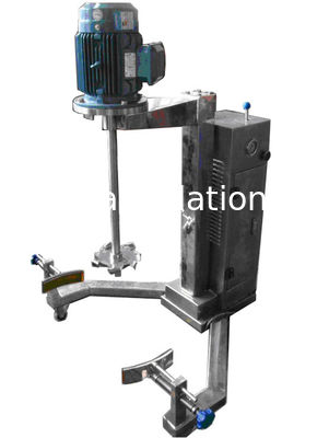 Gelatina do misturador da cor da gelatina que enche o tanque de derretimento de Softgel com o sistema de levantamento hidráulico