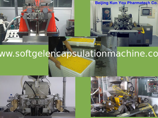Máquina de enchimento automática da capsulagem da máquina da capsulagem de Ss316 Vgel