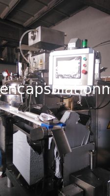 O auto alimento/máquina de enchimento farmacêutica da capsulagem do Paintball com 6" morre molde do rolo
