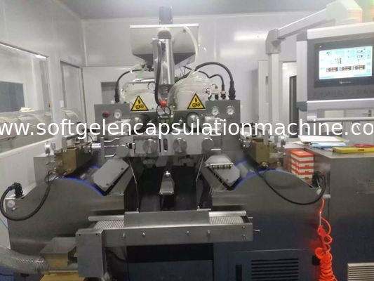 Máquina automática da capsulagem do Paintball do desconto com gelatina paralela Suplly e PLC