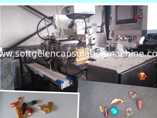 Máquina de enchimento automática completa elétrica da cápsula com o tela táctil grande do PLC do fluxo de ar