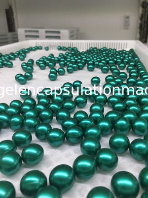 Gelatina máquina da fatura/capsulagem de Shell Paintball com secador amorfo/diagnóstico remoto