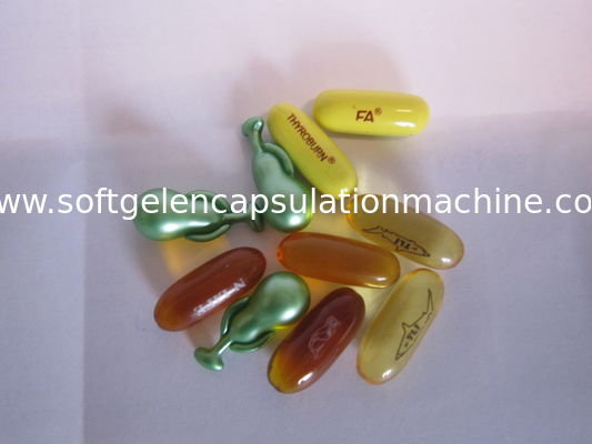 máquina pequena do óleo de peixes 12000pcs/H do começo 3.5rpm Softgel