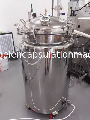 Tanque de derretimento da gelatina de Softgel com o tanque hidráulico do controle de temperatura com caixa de controle