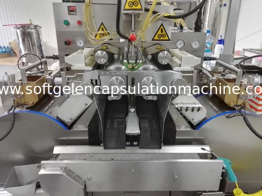 máquina de enchimento macia automática servo da capsulagem da cápsula do gel de 10 polegadas