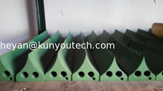 Molde plástico da tampa da liga de Aluminus para a máquina da máquina da capsulagem/fabricante da cápsula, vária forma