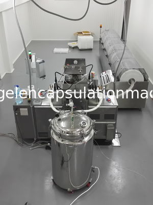 reator da gelatina 600L três camadas de aquecimento do banho maria a 130 graus