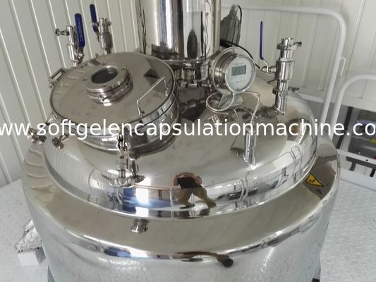 Máquina de enchimento automática da cápsula para o óleo dos alimento-peixes, a vitamina, e o mel da abelha