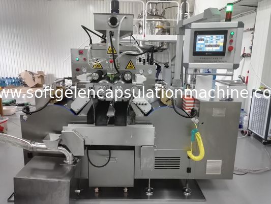 Máquina da capsulagem da embalagem do óleo de Softgel da escala de R &amp; de D com diagnóstico de falhas