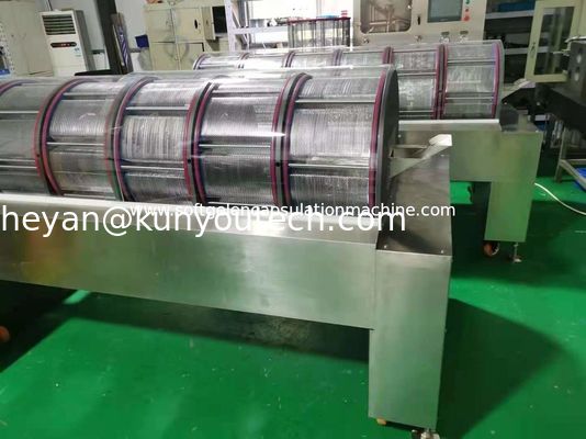 Secador farmacêutico da queda da máquina do elevador fácil pequeno da cesta com sistema de aquecimento