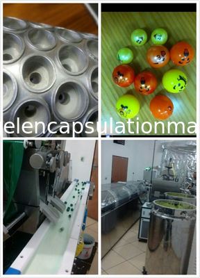 capsulagem macia 880 x 640 x 1900mm da gelatina da máquina do Paintball de 18000P 7KW