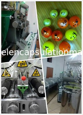 12 polegadas e a máquina pequena da capsulagem do Paintball do servo motor da capacidade com fórmula fornecem
