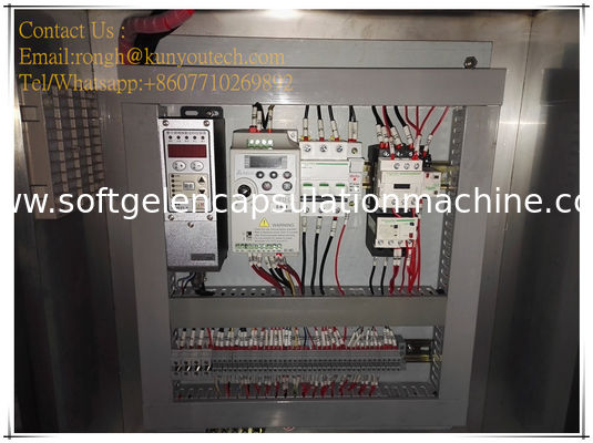 Máquina de classificação do tamanho e da forma da cápsula do apintball do controle do PLC