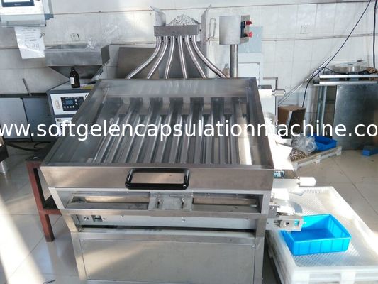 6" linha da máquina da capsulagem de Softgel com alimentação automática à terra, 880X640X1900mm