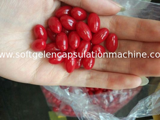 Máquina automática da capsulagem de Vgel da cápsula macia vegetal da gelatina com servo motor
