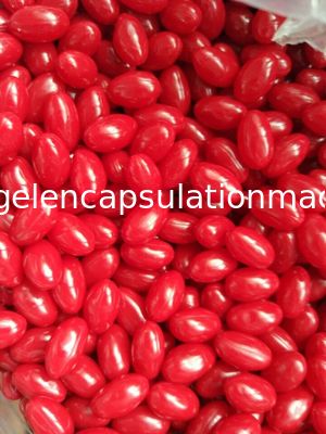 Linha de produção tipo conduzido elétrico da cápsula de Softgel da capsulagem do óleo de coco