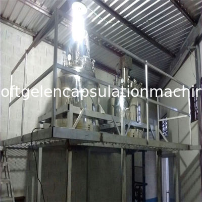 Carrange e máquina de enchimento vegetal do óleo da capsulagem do softgel da gelatina das algas