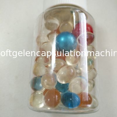 Máquina automática da capsulagem de Vgel da cápsula do óleo de Softgel farmacêutica com secador da queda