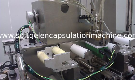 Máquina da capsulagem do R&D Softgel para o óleo de peixes da forma ou a vitamina oblonga oval Softgel