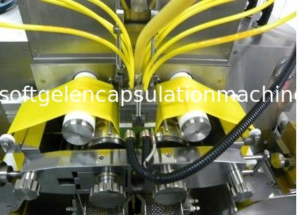 Máquina da capsulagem do softgel do óleo de peixes da grande escala com tampa de aço inoxidável