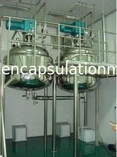 tanque de derretimento da gelatina de 600L Softgel com projeto do vácuo/agitação da função com plataforma e peso
