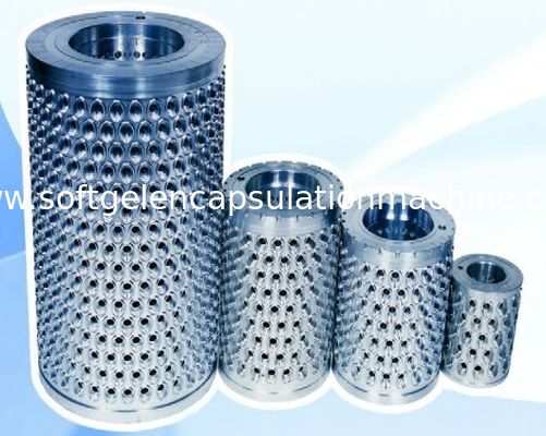 O molde da cápsula/morre Rolls para a máquina macia da capsulagem da gelatina para Softgel oval, oblongo