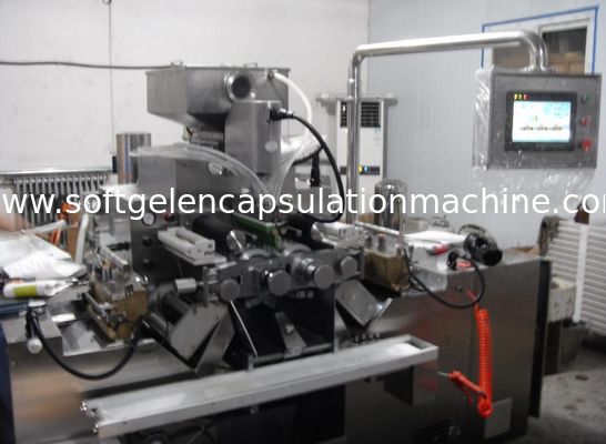 Máquina da capsulagem da cápsula de Softgel do champô do uso de Cosmatic do controle do PLC com vária forma