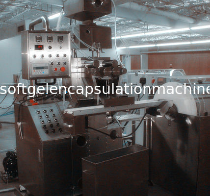 Maquinaria da capsulagem da cápsula de MediumSoft com taxa ajustável da rotação