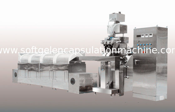 Máquina macia automática da capsulagem da gelatina forma oval/oblonga com contagem