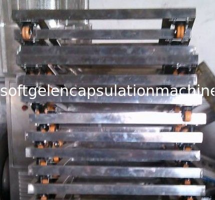 Bandeja e trole plásticos do produto comestível com tamanho 750*550*45 para secar no discoult
