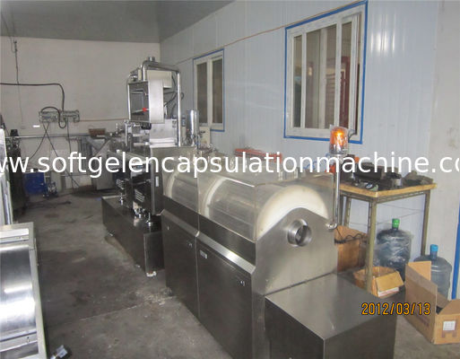 Máquina de aço inoxidável da capsulagem de Softgel para a cápsula oblonga oval do óleo/vitamina de peixes da forma