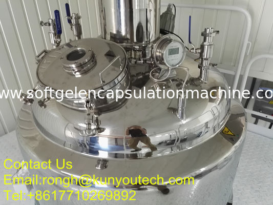 Fábrica de enchimento líquida do equipamento da capsulagem de Softgel farmacêutica com controle do PLC