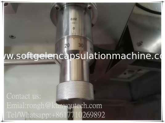 Máquina de classificação do tamanho e da forma da cápsula do apintball do controle do PLC