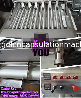 Máquina de classificação do tamanho e da forma da cápsula do apintball do controle do PLC