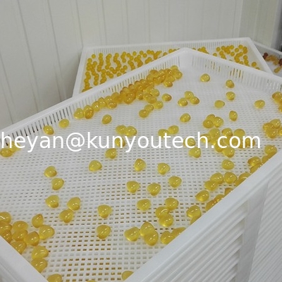 Bandejas de secagem plásticas brancas do produto comestível para cápsulas e Paintball de Softgel