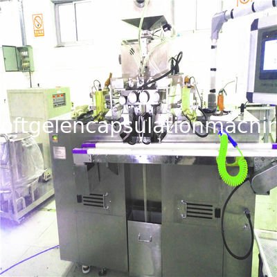Equipamento de fabricação vegetal de Softgel da gelatina do óleo de cânhamo com servo motor
