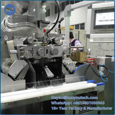 automático elétrico da máquina pequena da capsulagem do gel do grupo 3kw para o laboratório