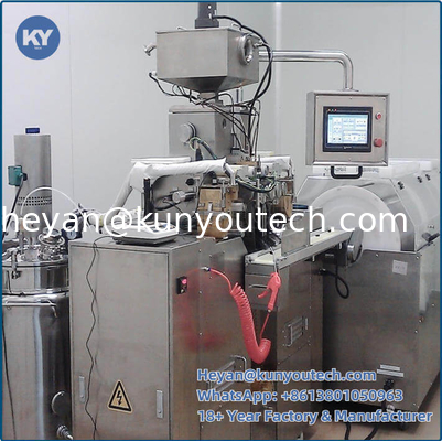Máquina de Encapsulamento de Softgel com 4 Pistões 3kw Aço Inoxidável 304
