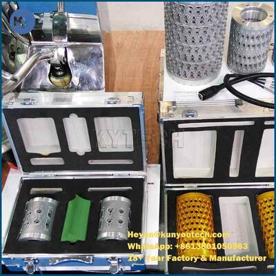 FDA aprovado Softgel Capsule Mold Die Roll Tooling Set Alumínio